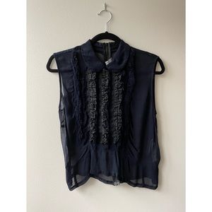 Comme des Garcons Semi-sheer Blouse